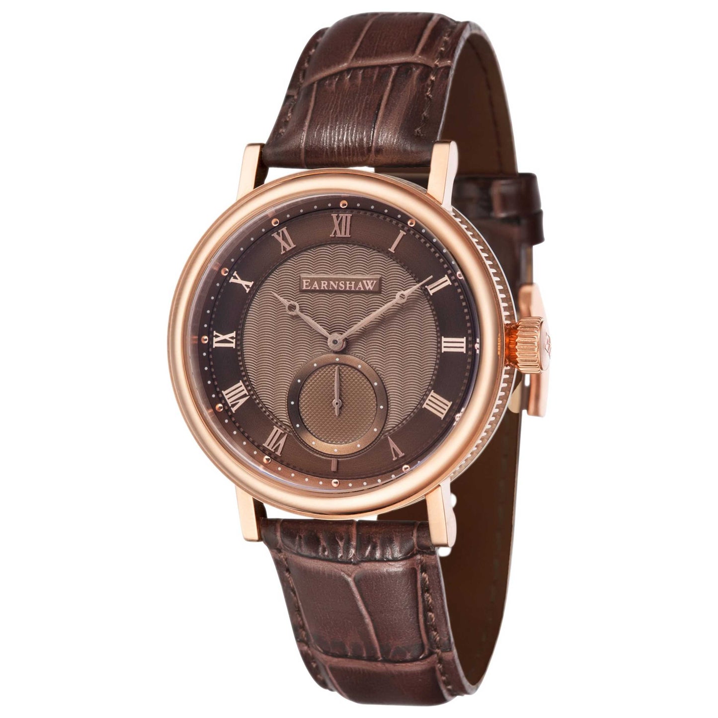 Front view of Thomas Earnshaw Beaufort Men's Quartz Watch ES-8102-03