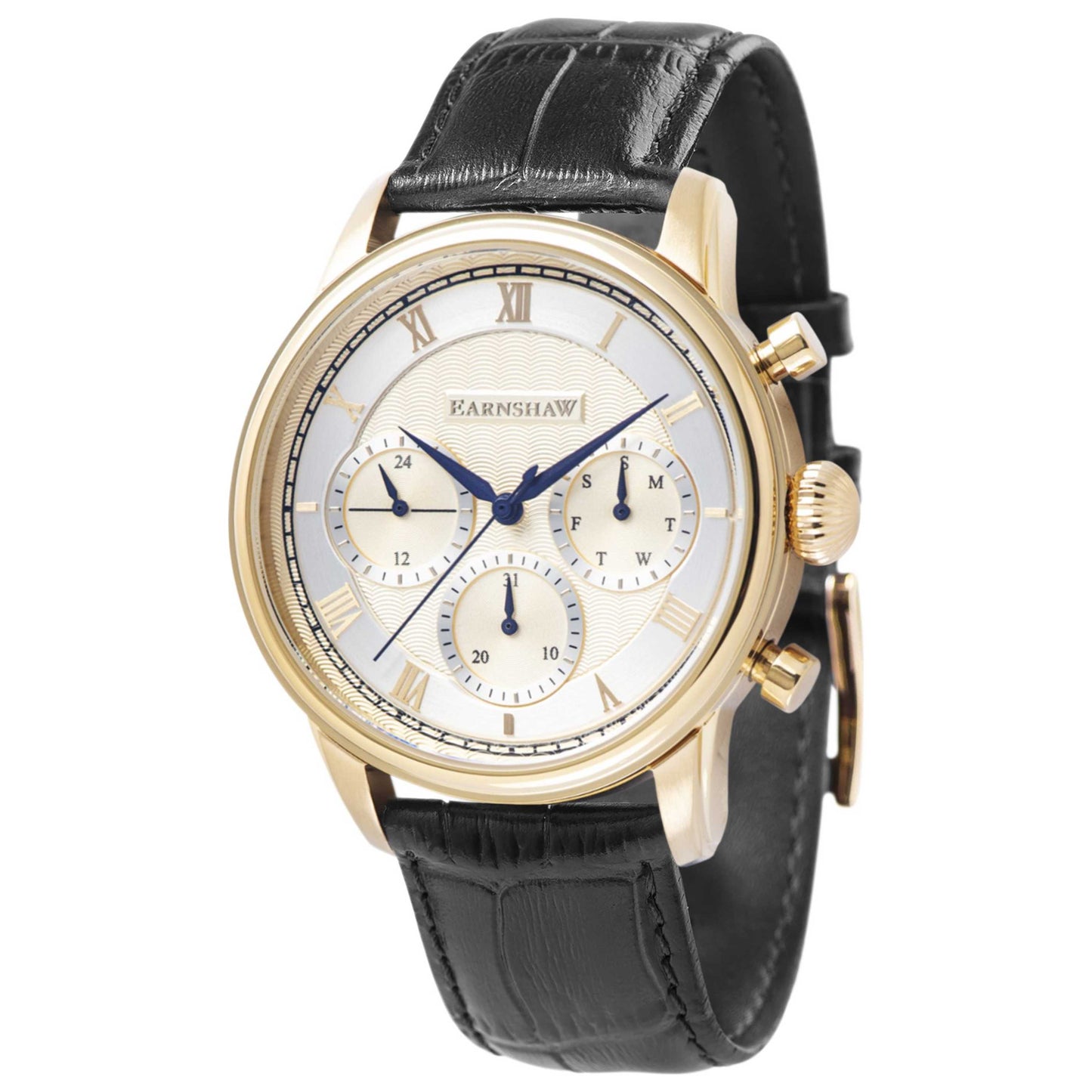 Front view of Thomas Earnshaw Longitude Men's Quartz Watch ES-8105-03