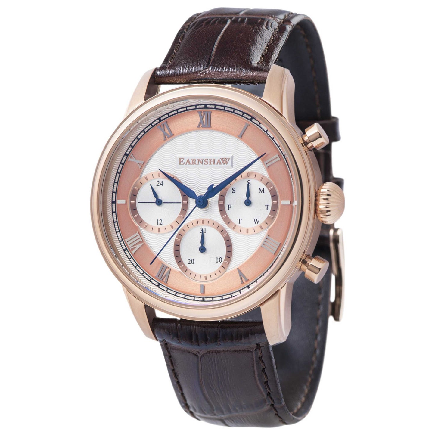 Front view of Thomas Earnshaw Longitude Men's Quartz Watch ES-8105-04