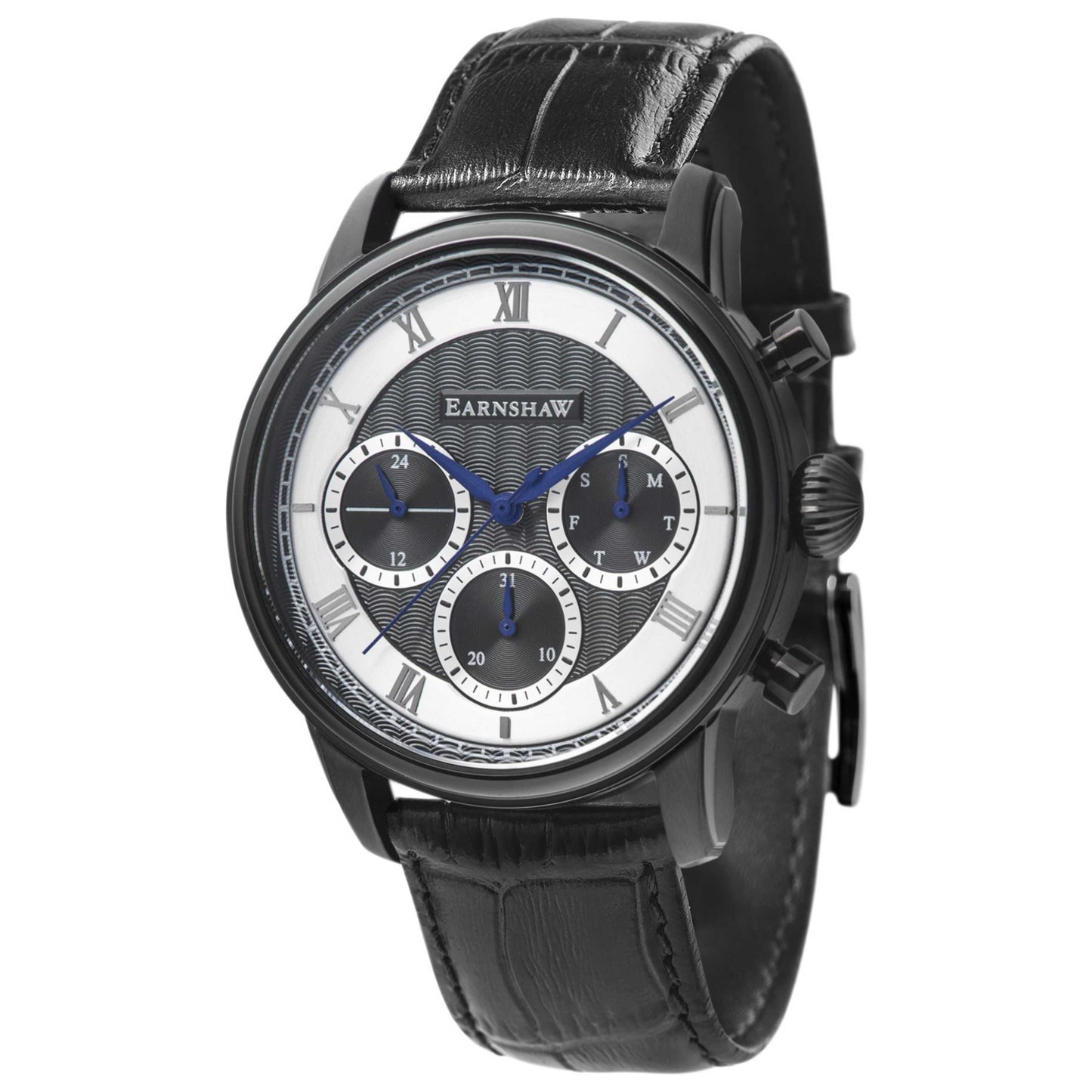 Front view of Thomas Earnshaw Longitude Men's Quartz Watch ES-8105-05