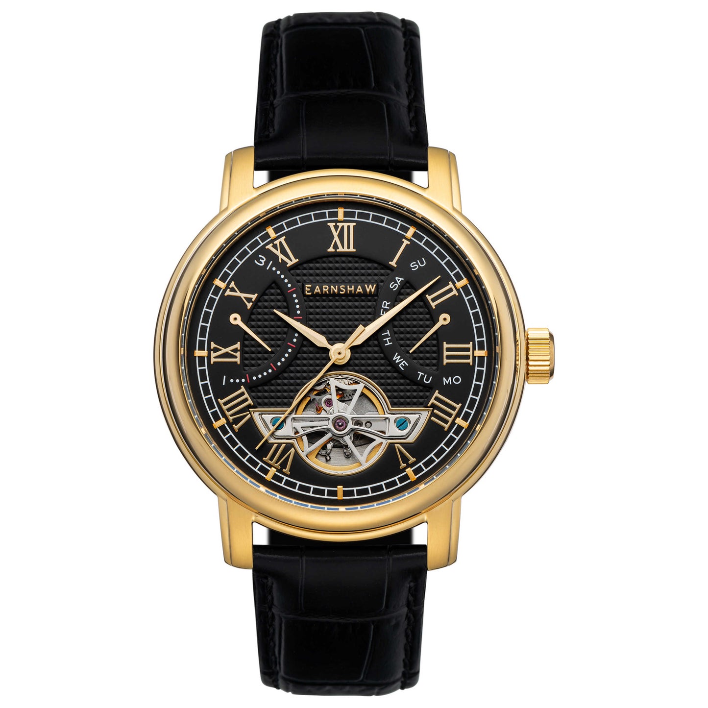 Front view of Thomas Earnshaw Longcase Men's Automatic Watch ES-8169-05