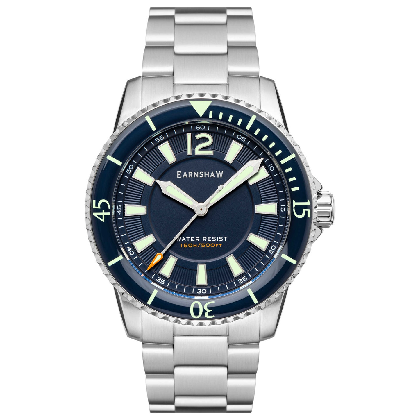 Front view of Thomas Earnshaw Admiral Harvey Men's Quartz Watch ES-8180-22