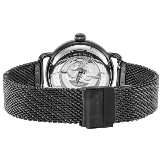 Back view of Thomas Earnshaw Boulton Men's Automatic Watch ES-8226-44
