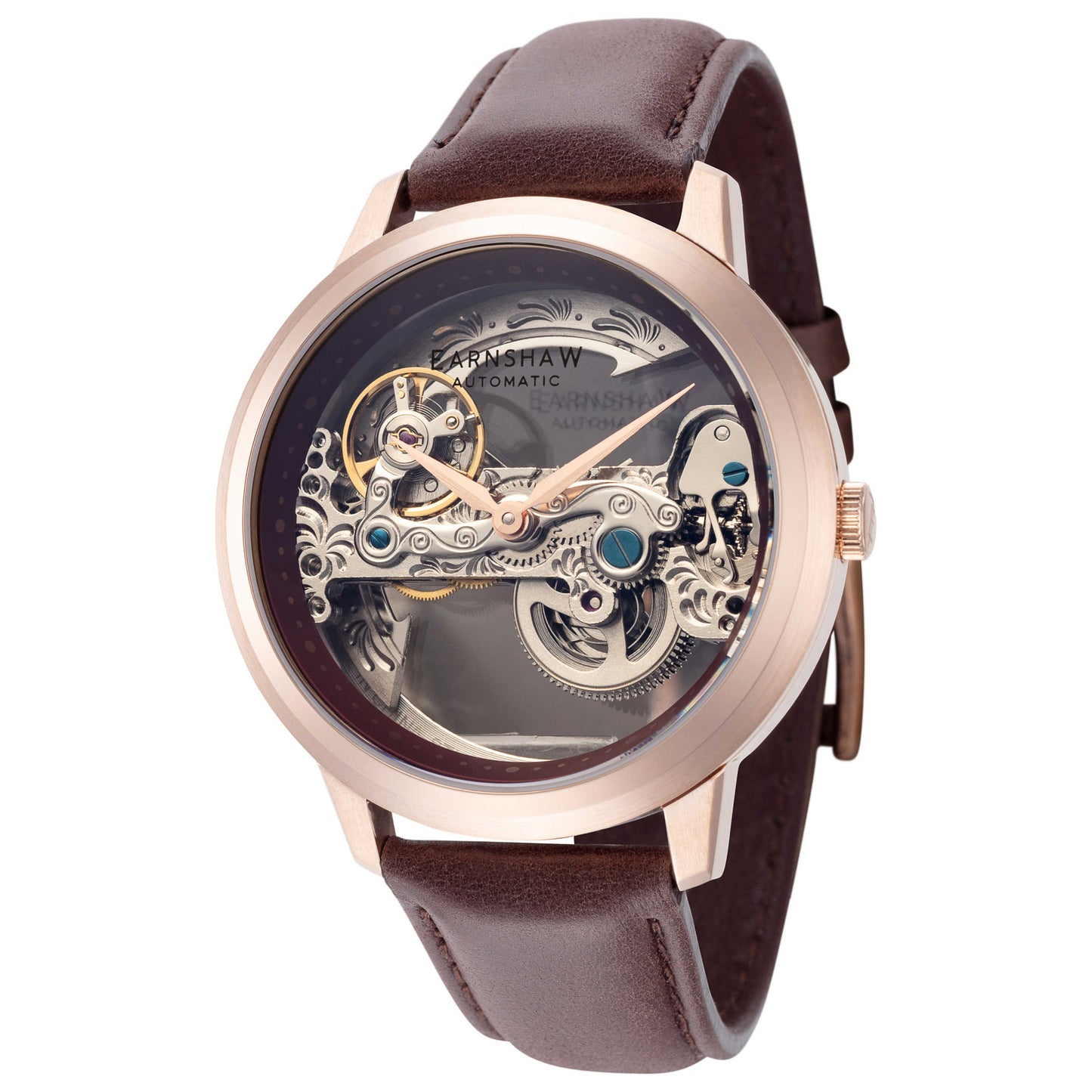 Front view of Thomas Earnshaw Cornwall Men's Automatic Watch ES-8246-04