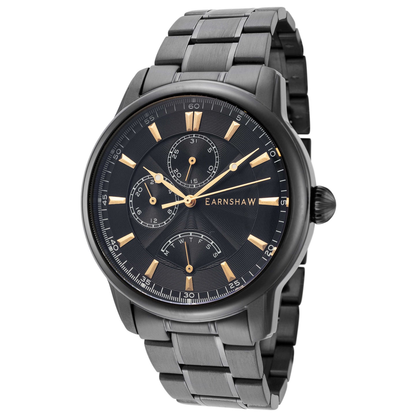 Front view of Thomas Earnshaw Longcase Men's Quartz Watch ES-8247-55