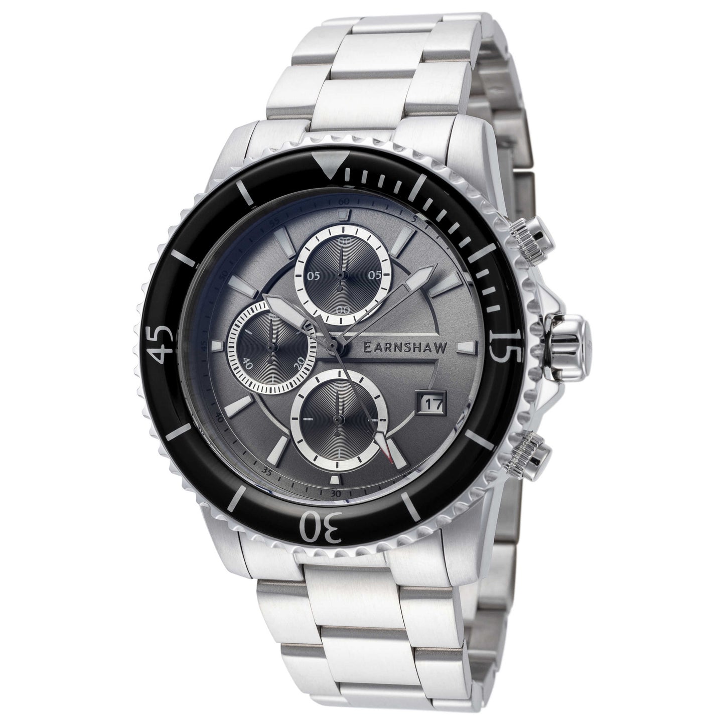 Front view of Thomas Earnshaw Admiral Men's Quartz Watch ES-8248-44