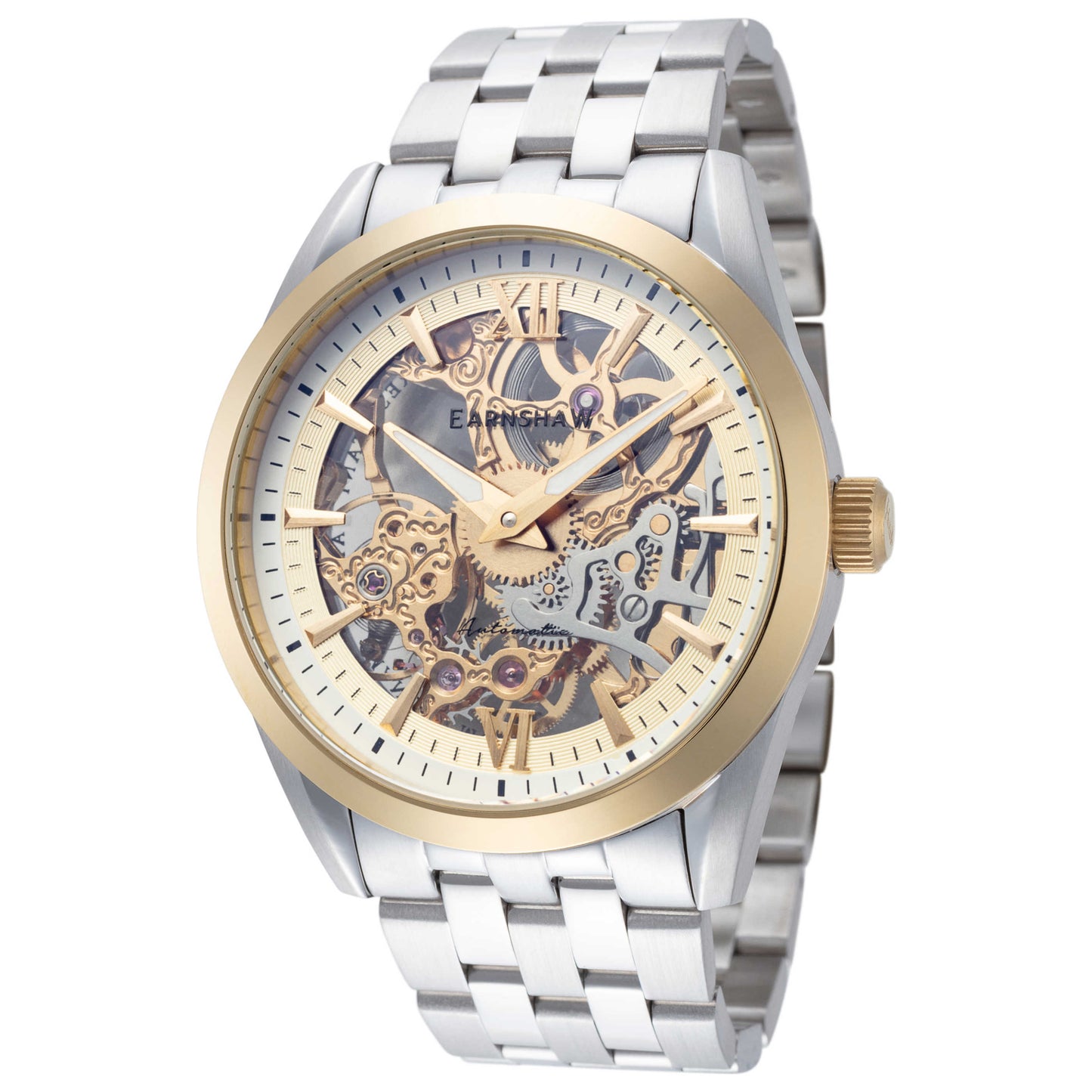 Front view of Thomas Earnshaw Mackenzie Men's Manual-Wind Watch ES-8249-55