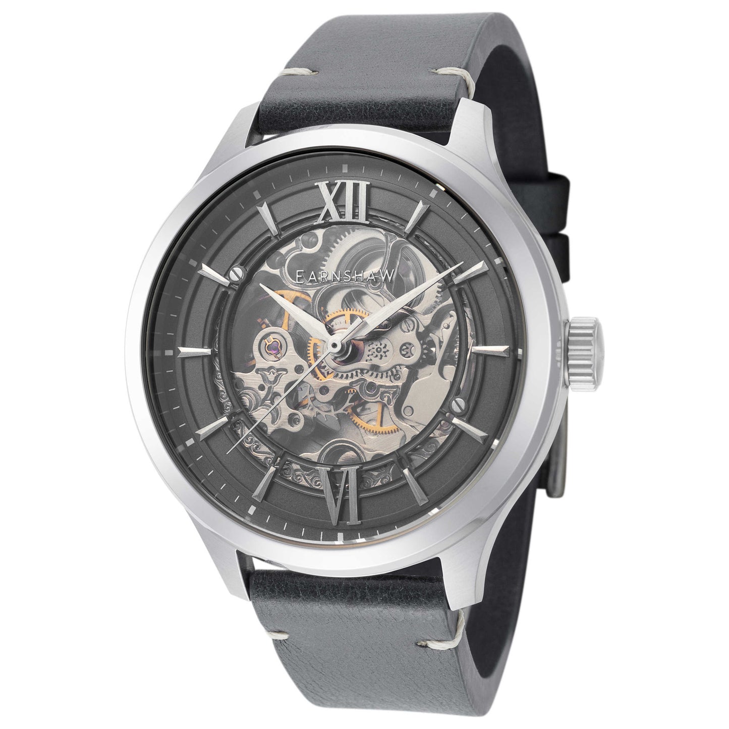 Front view of Thomas Earnshaw Ruskin Men's Automatic Watch ES-8250-03