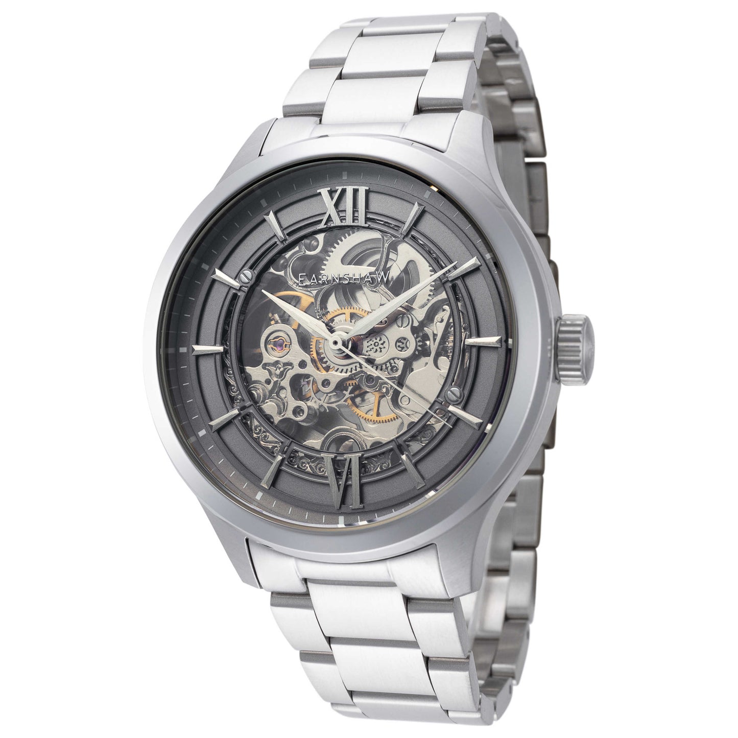 Front view of Thomas Earnshaw Ruskin Men's Automatic Watch ES-8250-33