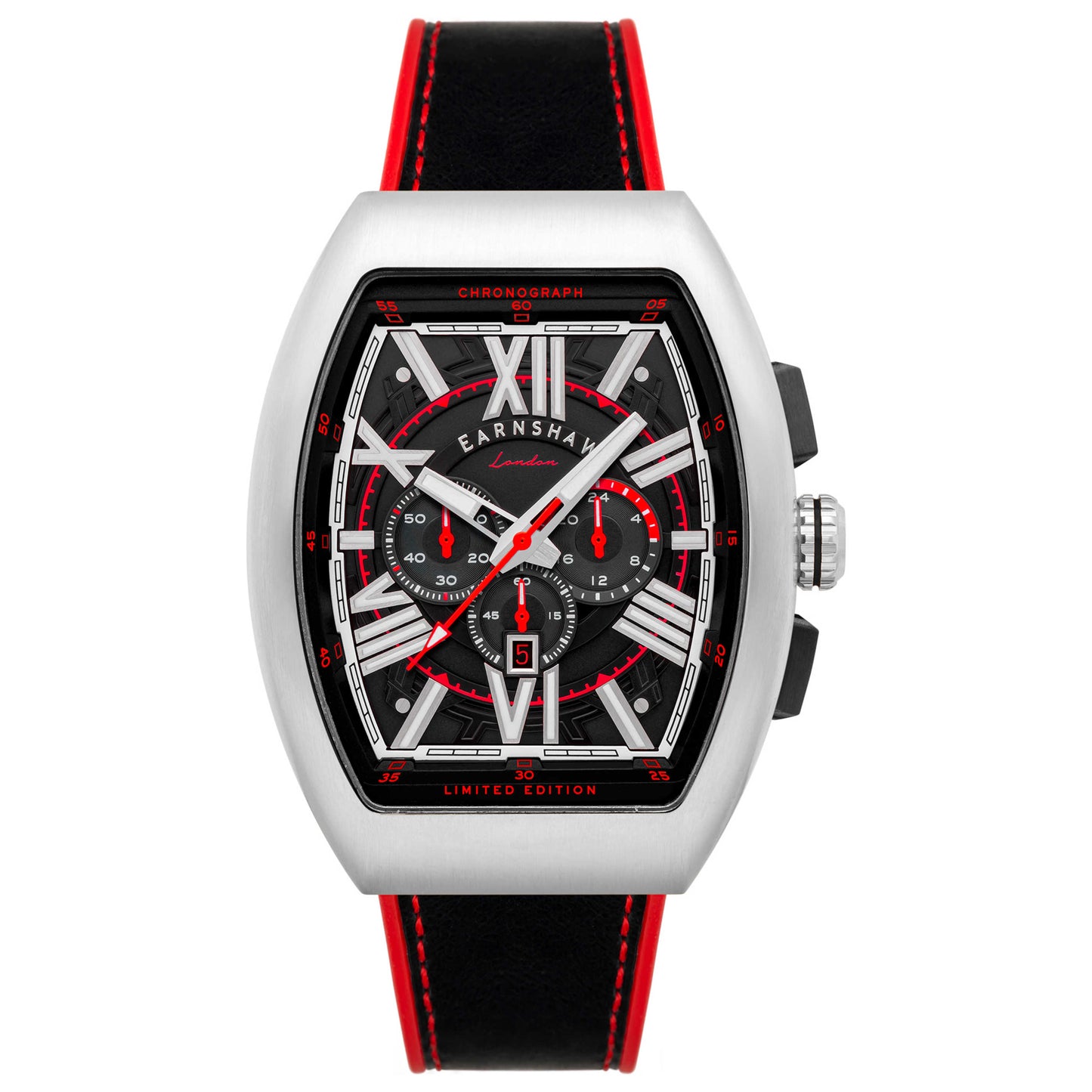 Front view of Thomas Earnshaw Supremacy Men's Quartz Watch ES-8270-05