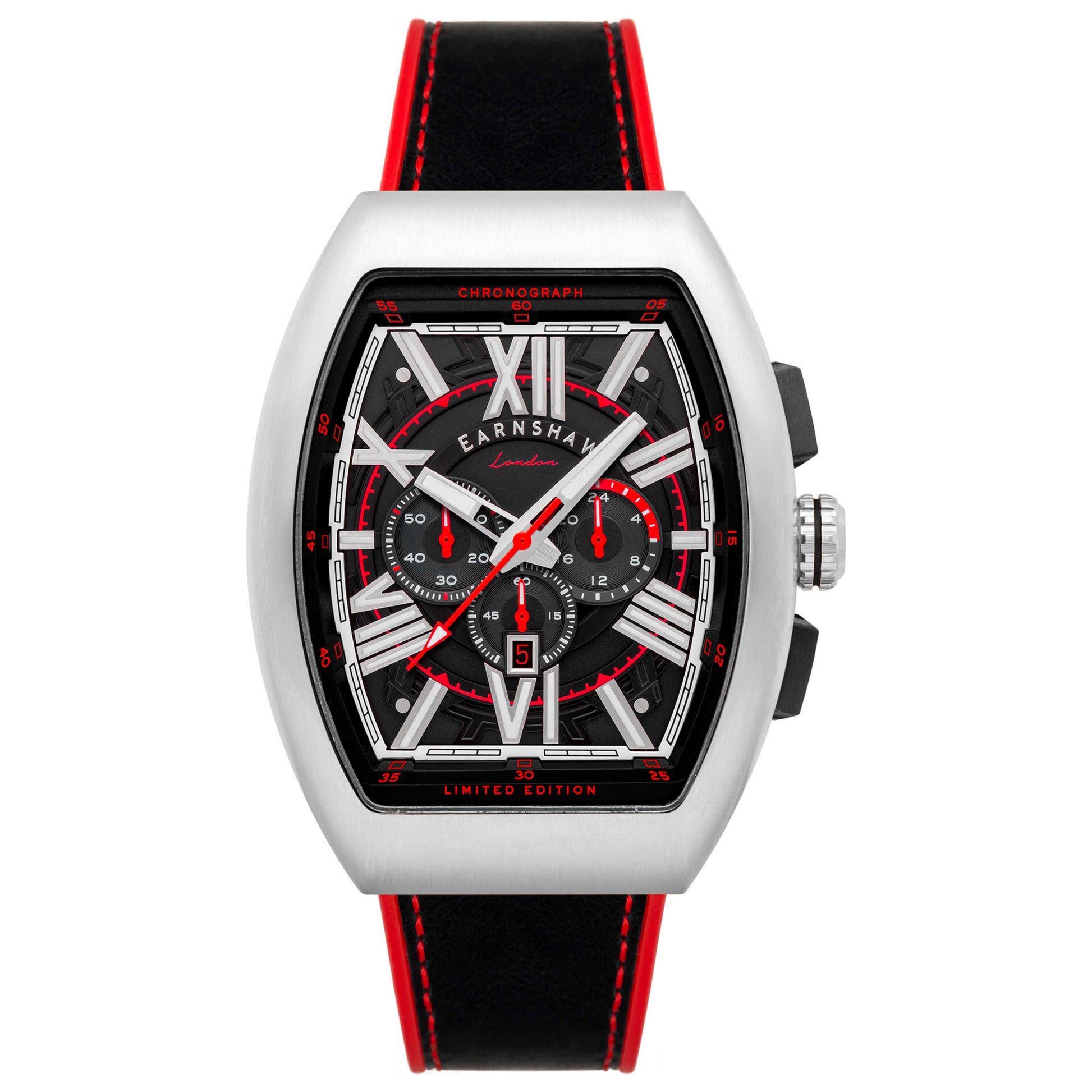 Front view of Thomas Earnshaw Supremacy Men's Quartz Watch ES-8270-05