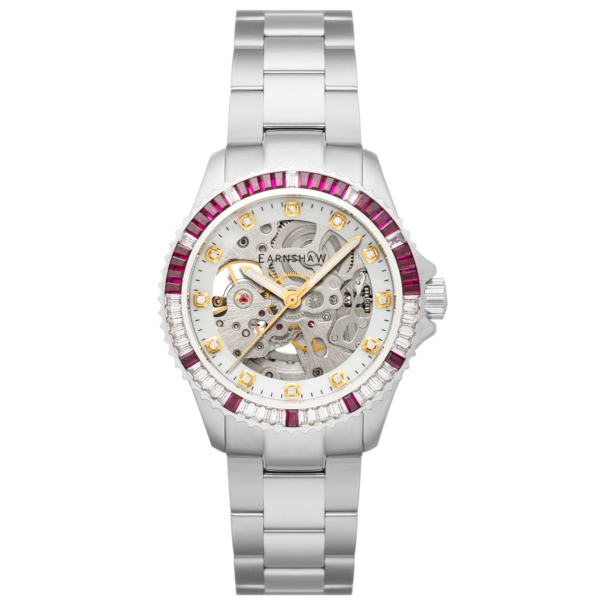 Front view of Thomas Earnshaw Martineau Women's Automatic Watch ES-8275-11