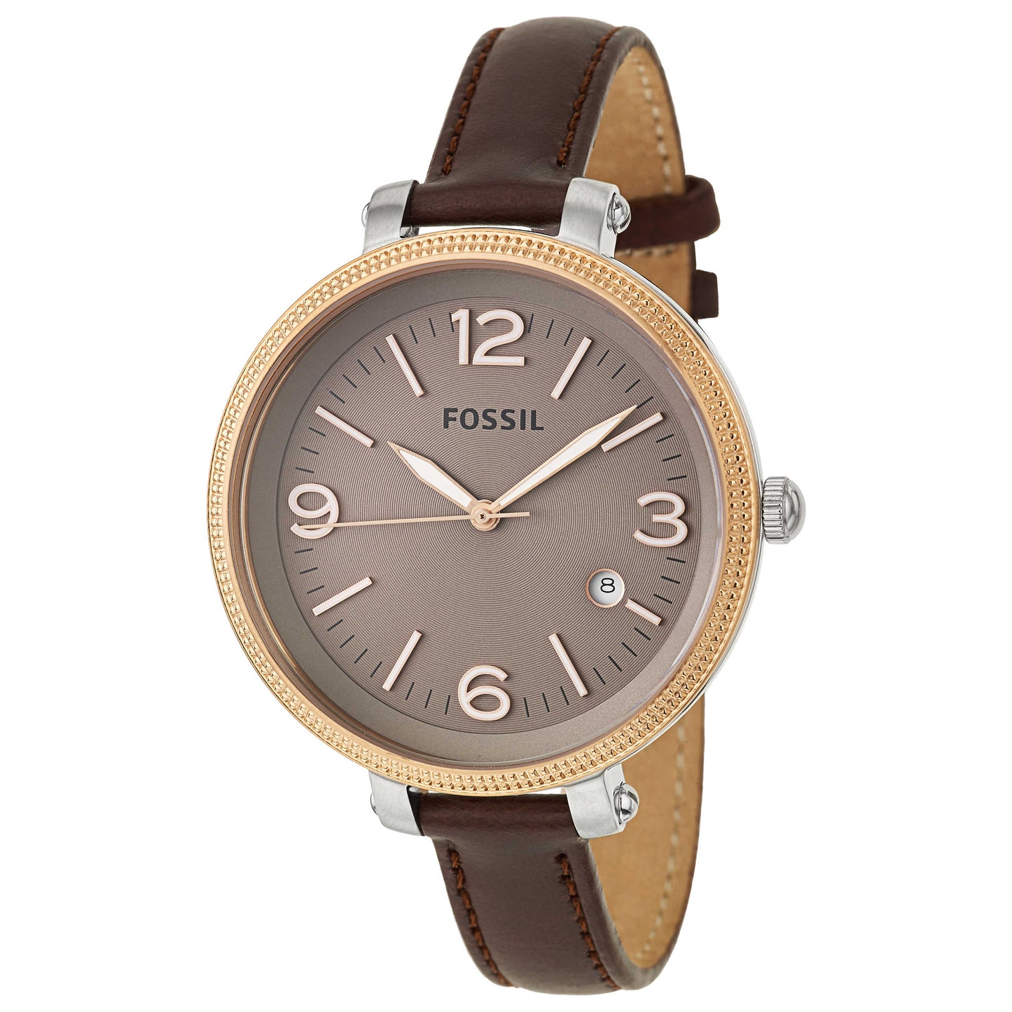 Front view of Fossil Heather Women's Quartz Watch ES3132