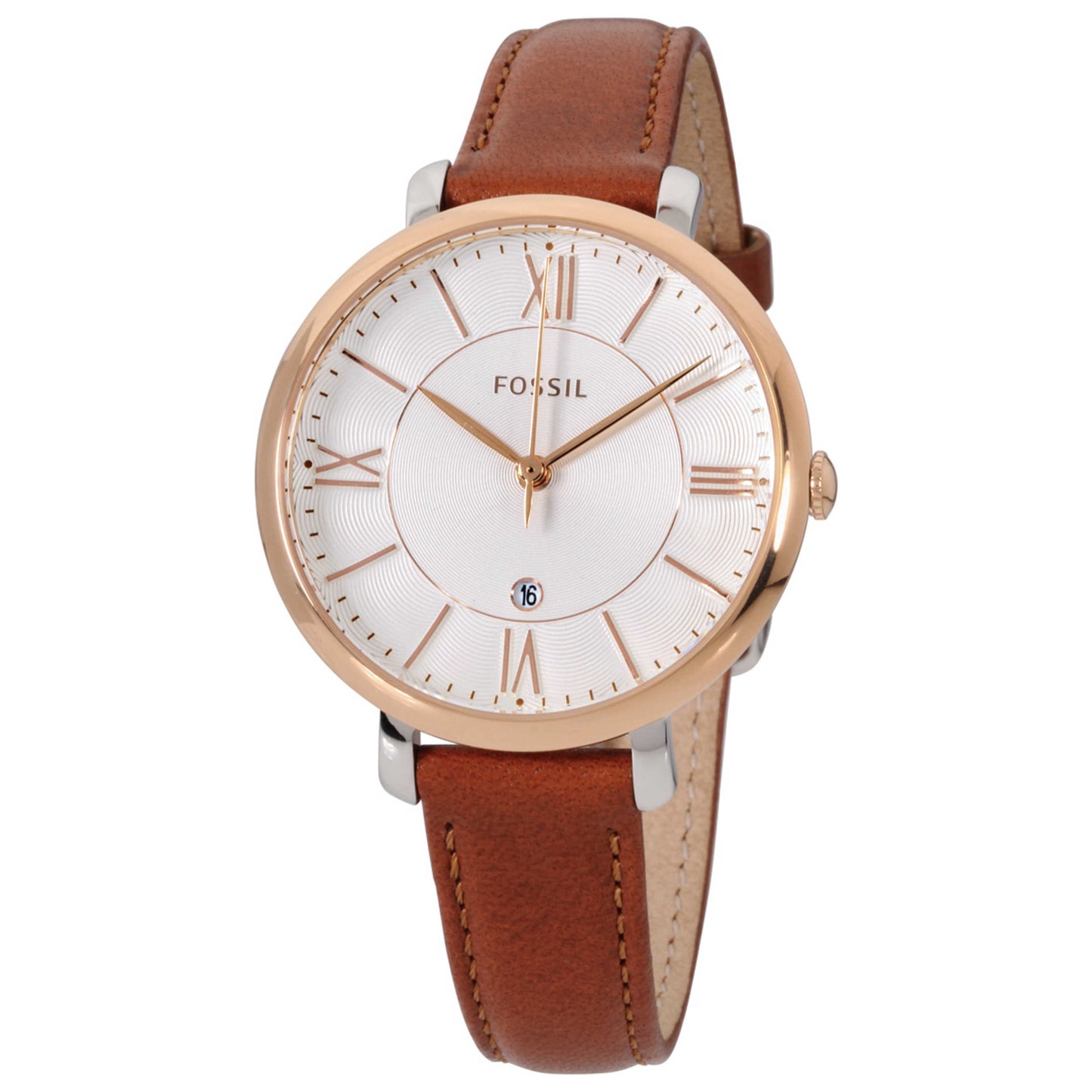 Front view of Fossil Jacqueline Women's Quartz Watch ES3842