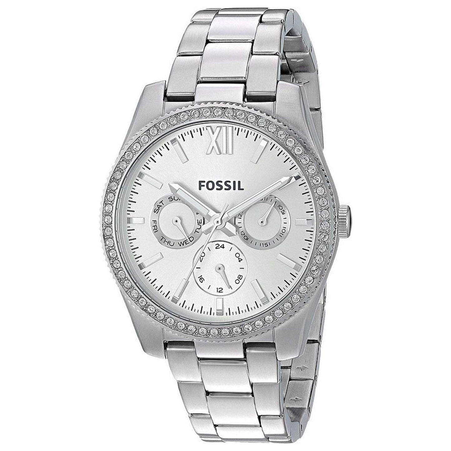 Front view of Fossil Scarlette Women's Quartz Watch ES4314