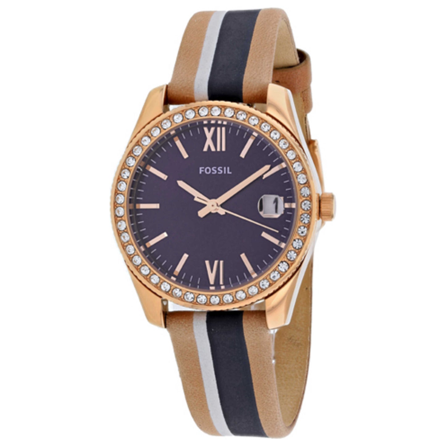 Front view of Fossil Scarlette Women's Watch ES4594