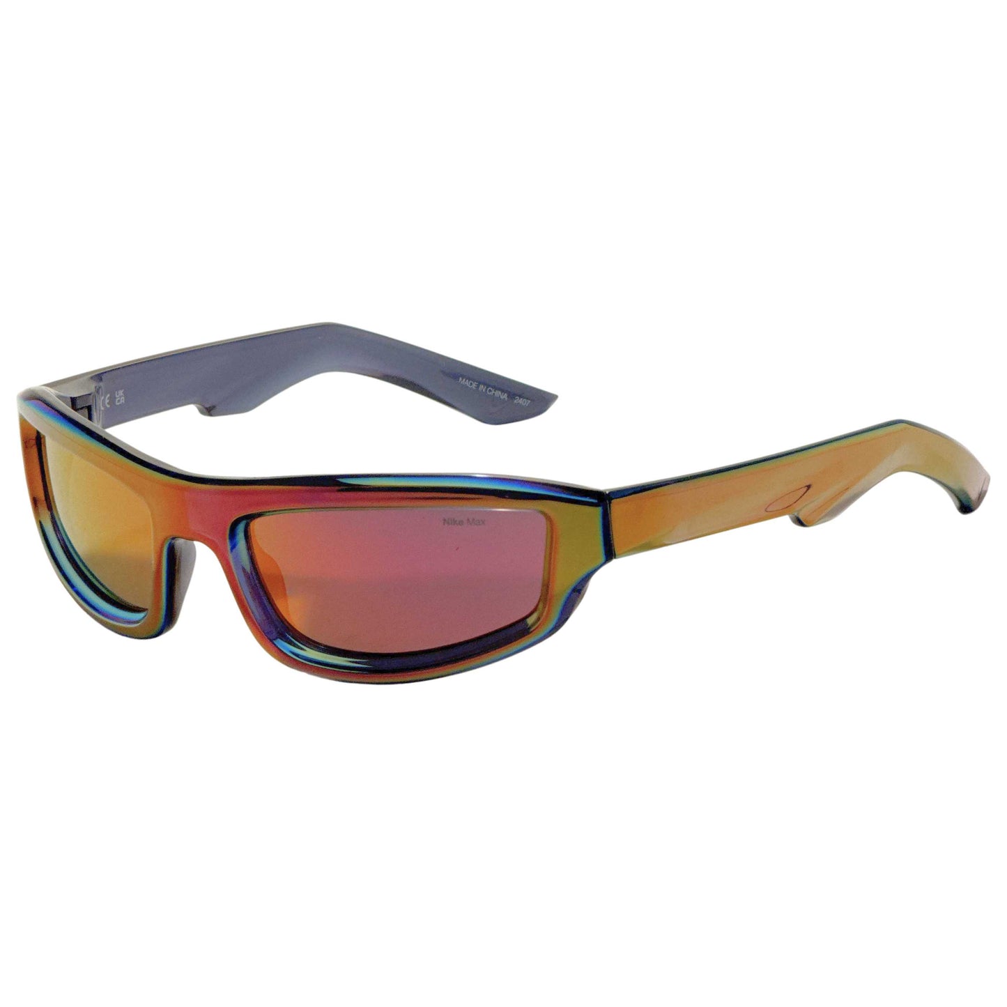 Front view of Nike Lucent Flash Unisex Sunglasses EV24050-891-56