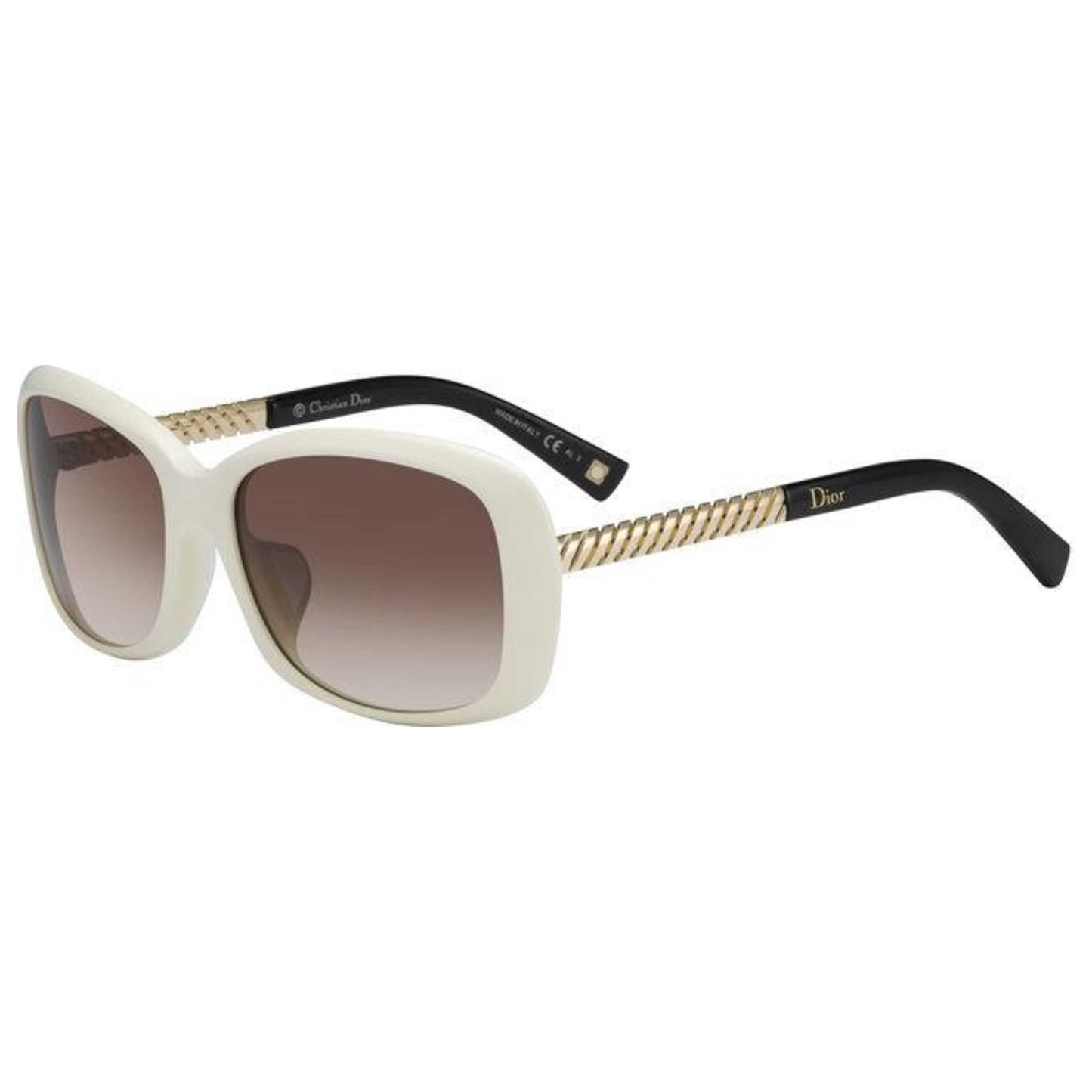 Front view of Christian Dior Ever Women's Sunglasses EVER1FS-BTJ-FM