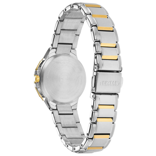 Back view of Citizen Riva Women's Solar Watch EW2464-55A