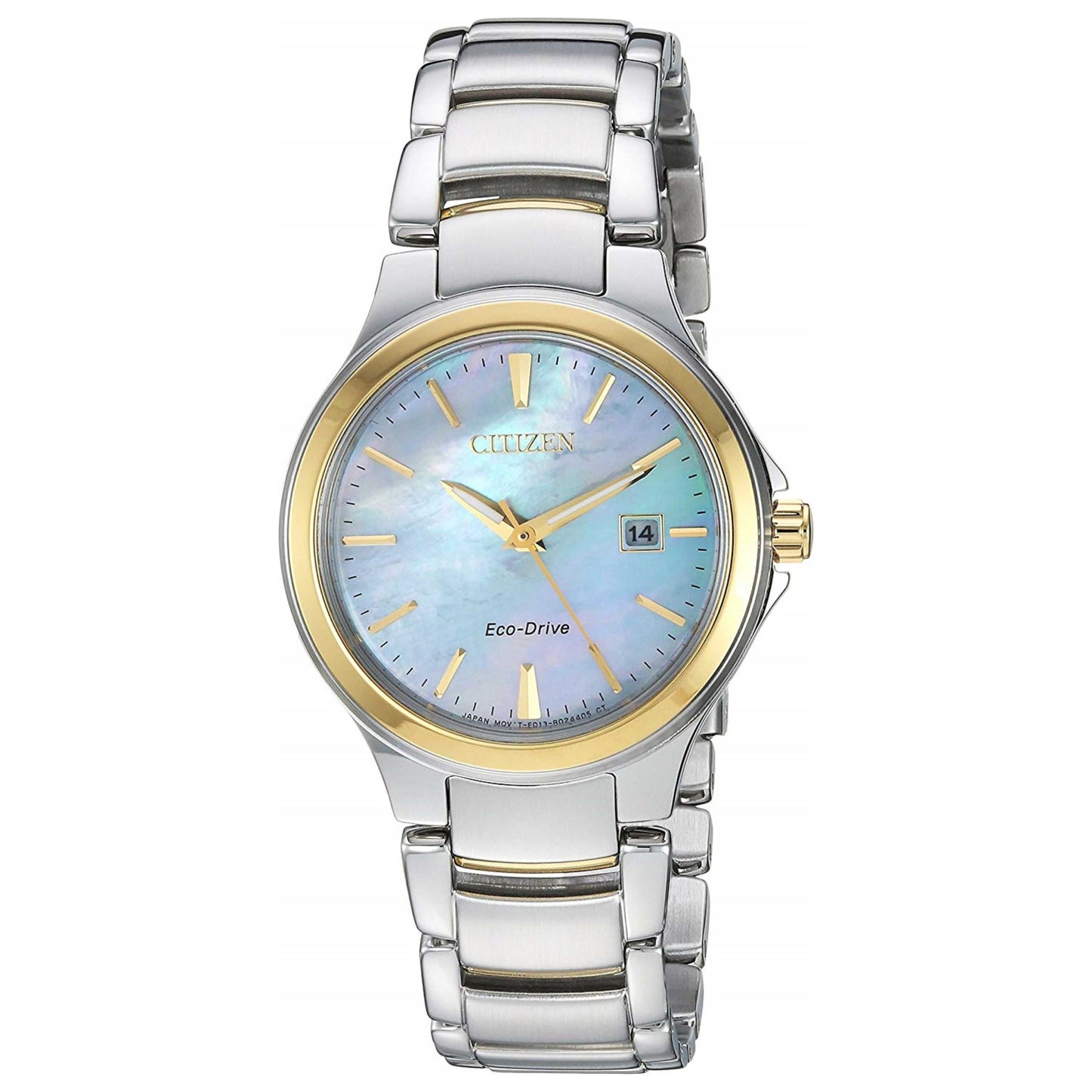 Front view of Citizen Chandler Women's Solar Watch EW2524-55N