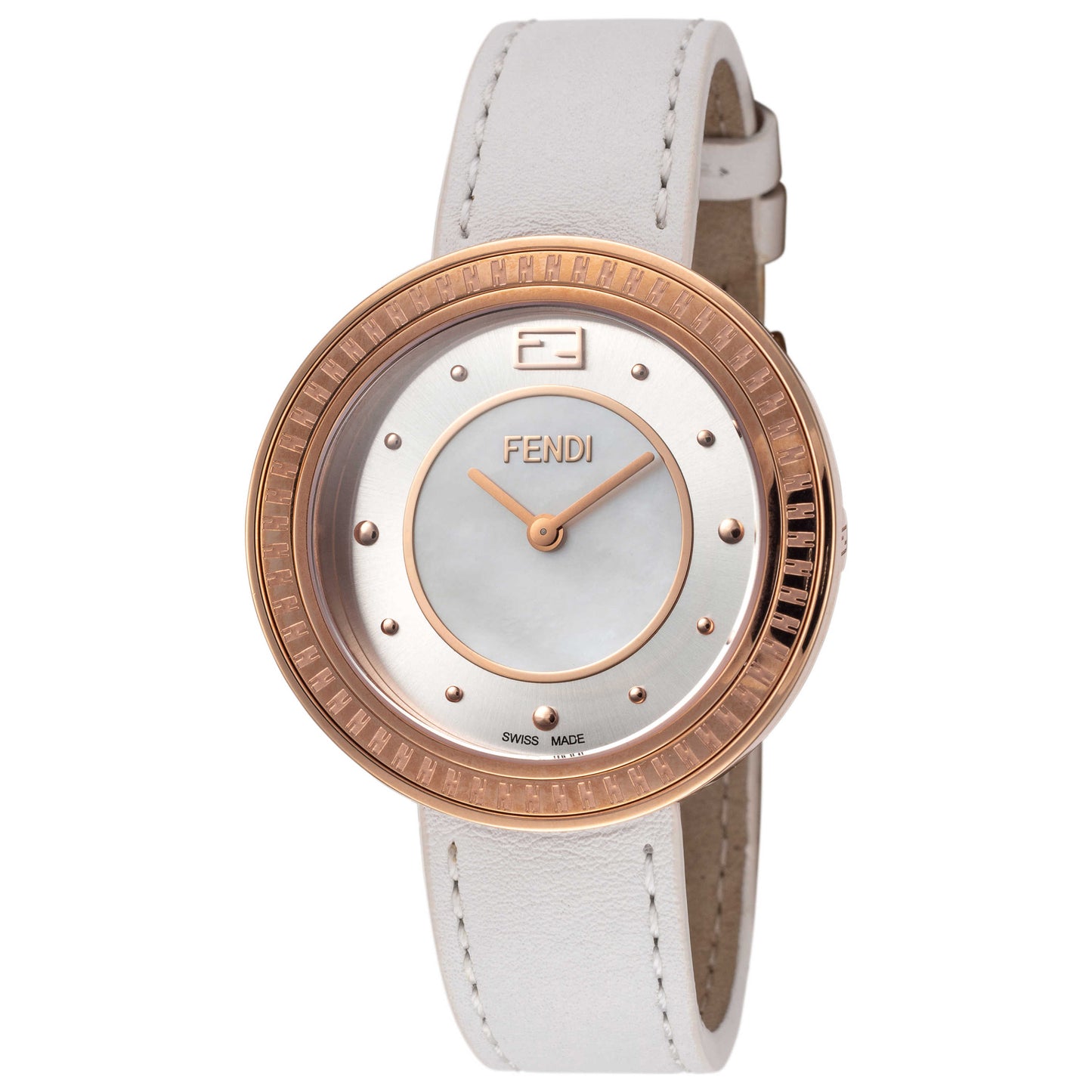 Front view of Fendi My Way Women's Quartz Watch F370534541
