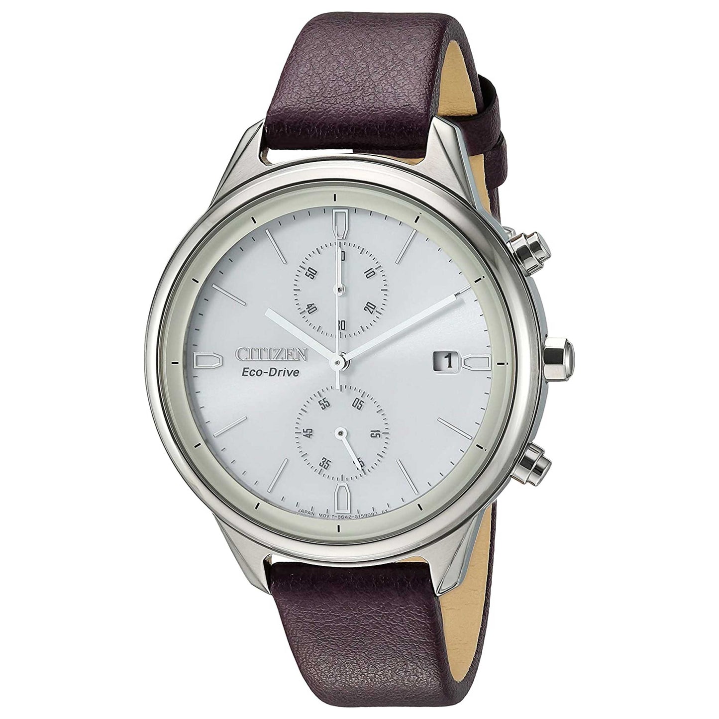 Front view of Citizen Chandler Women's Solar Watch FB2000-11A