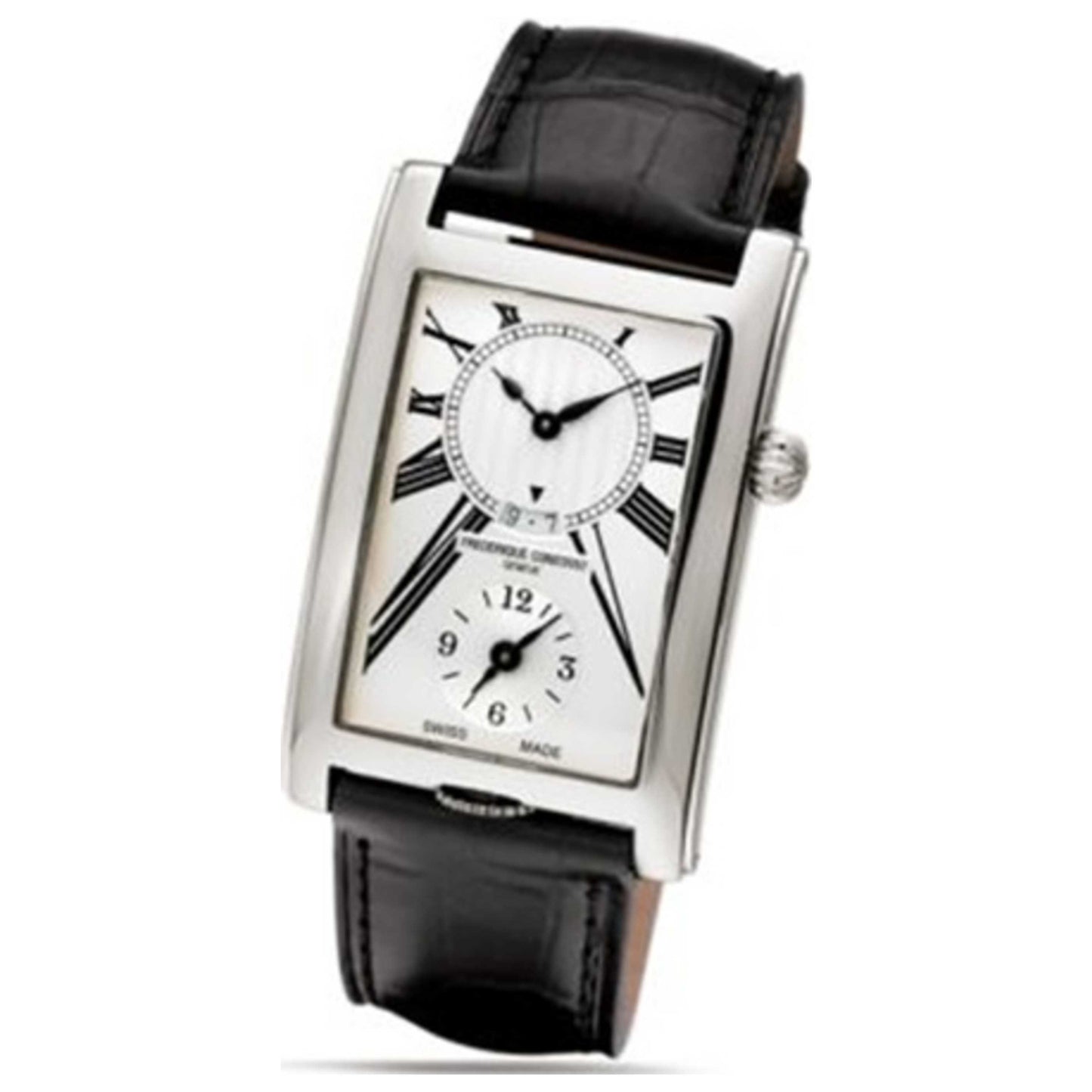 Front view of Frederique Constant Caree Men's Quartz Watch FC-205MS4C26