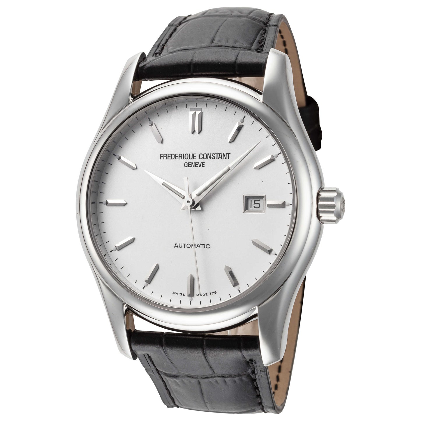 Front view of Frederique Constant Index Men's Automatic Watch FC-303S6B6