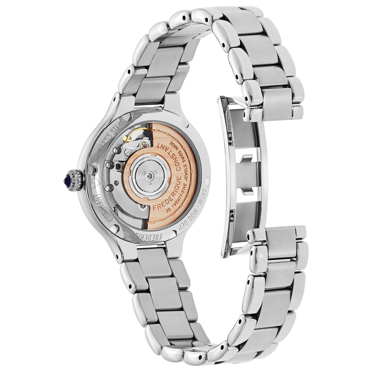 Frederique Constant Dress Women's Automatic Watch FC-306MC3ER6B - Image #7
