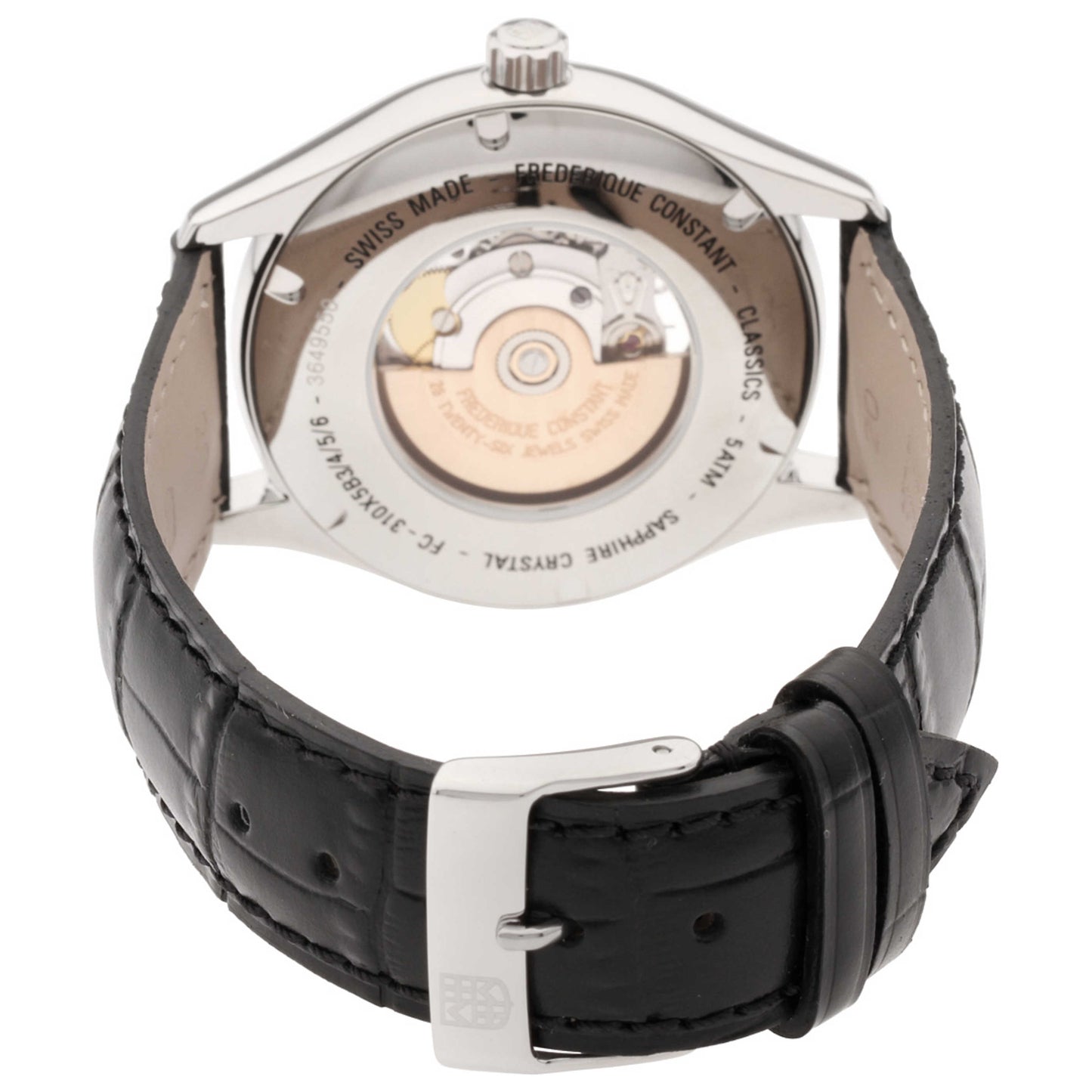 Frederique Constant Geneve Classics Index Men's Automatic Watch FC-310MS5B6 - Image #3