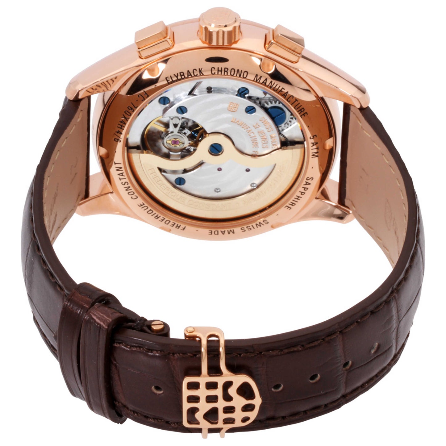 Frederique Constant Flyback Chronograph Men's Automatic Watch FC-760MC4H4 - Image #3