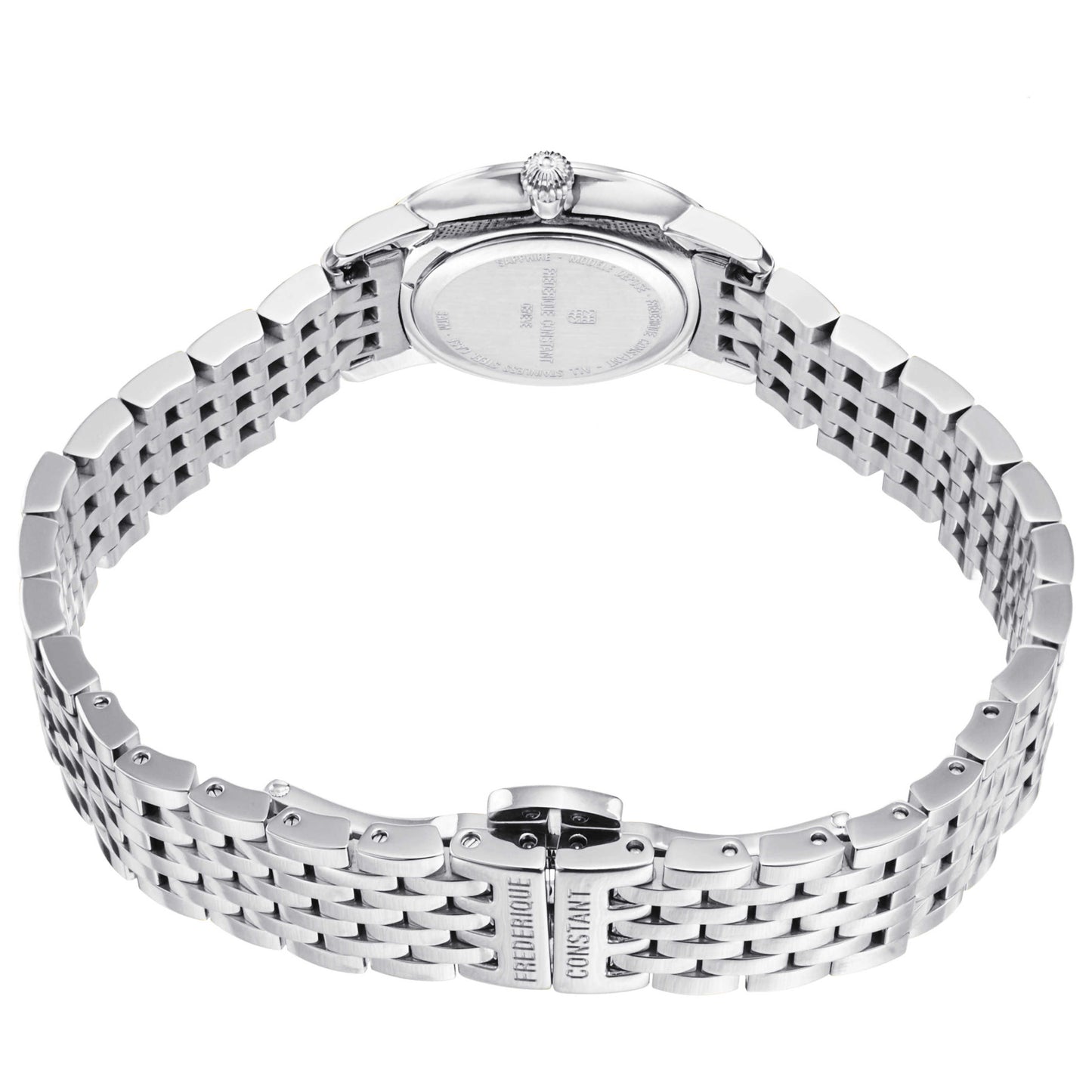 Frederique Constant Slim Line Women's Quartz Watch FC200WHDS6B - Image #4