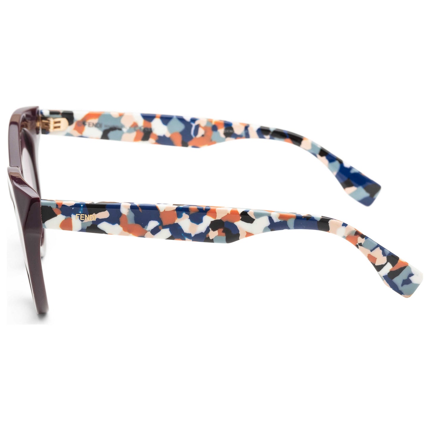 Left view of Fendi Fashion Women's Sunglasses FF-0203-F-S-05ND-51