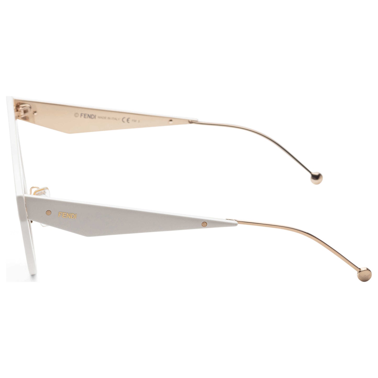 Left view of Fendi Fashion Women's Sunglasses FF-0371-S-0VK6-53-14