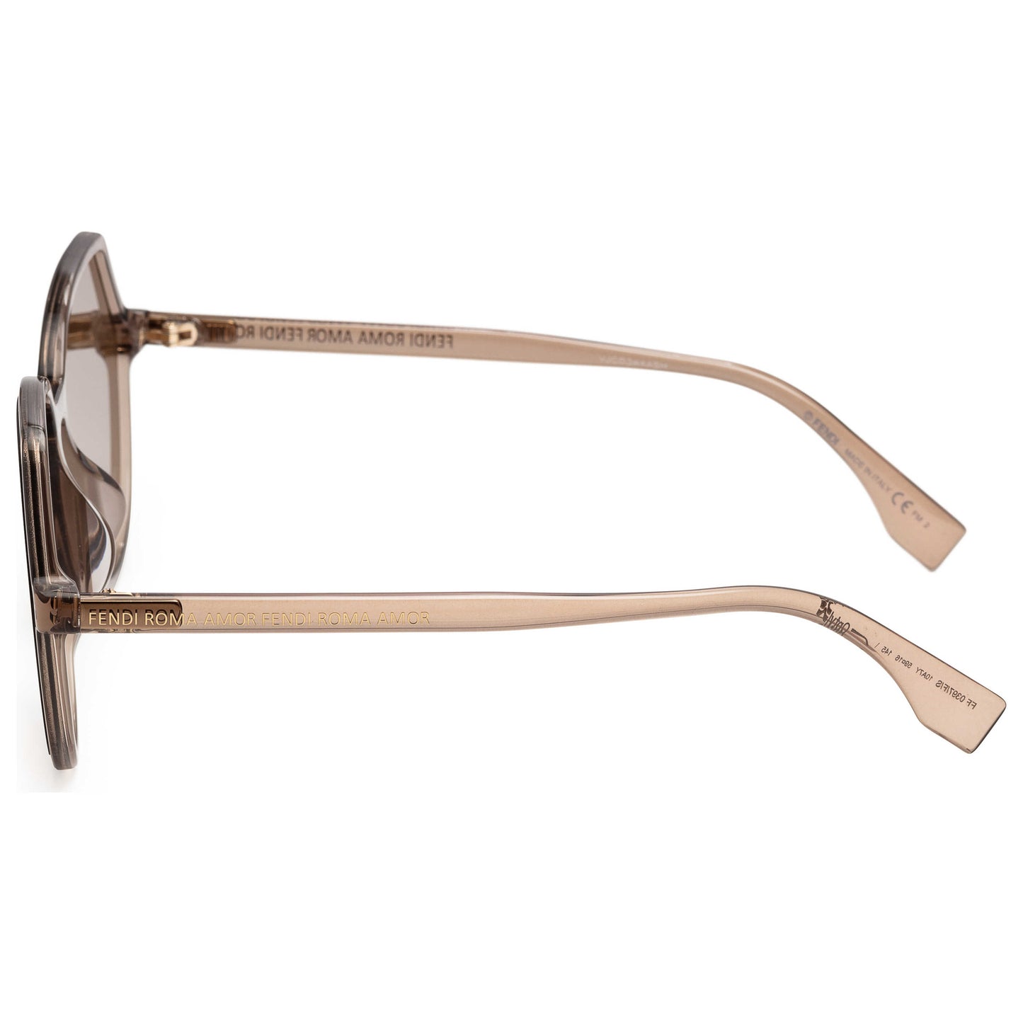 Left view of Fendi Fashion Women's Sunglasses FF-0397-F-S-010A
