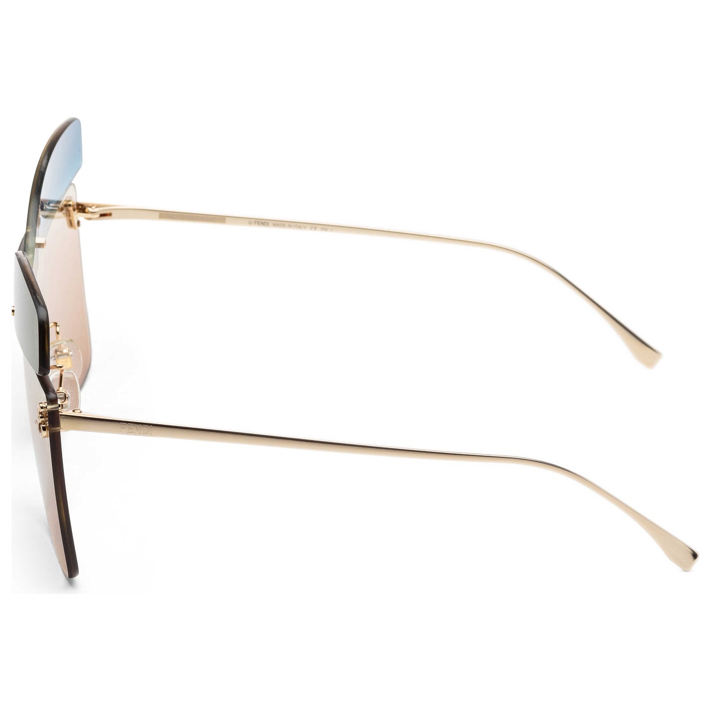 Left view of Fendi Fashion Women's Sunglasses FF-0399-S-0RNB-HA