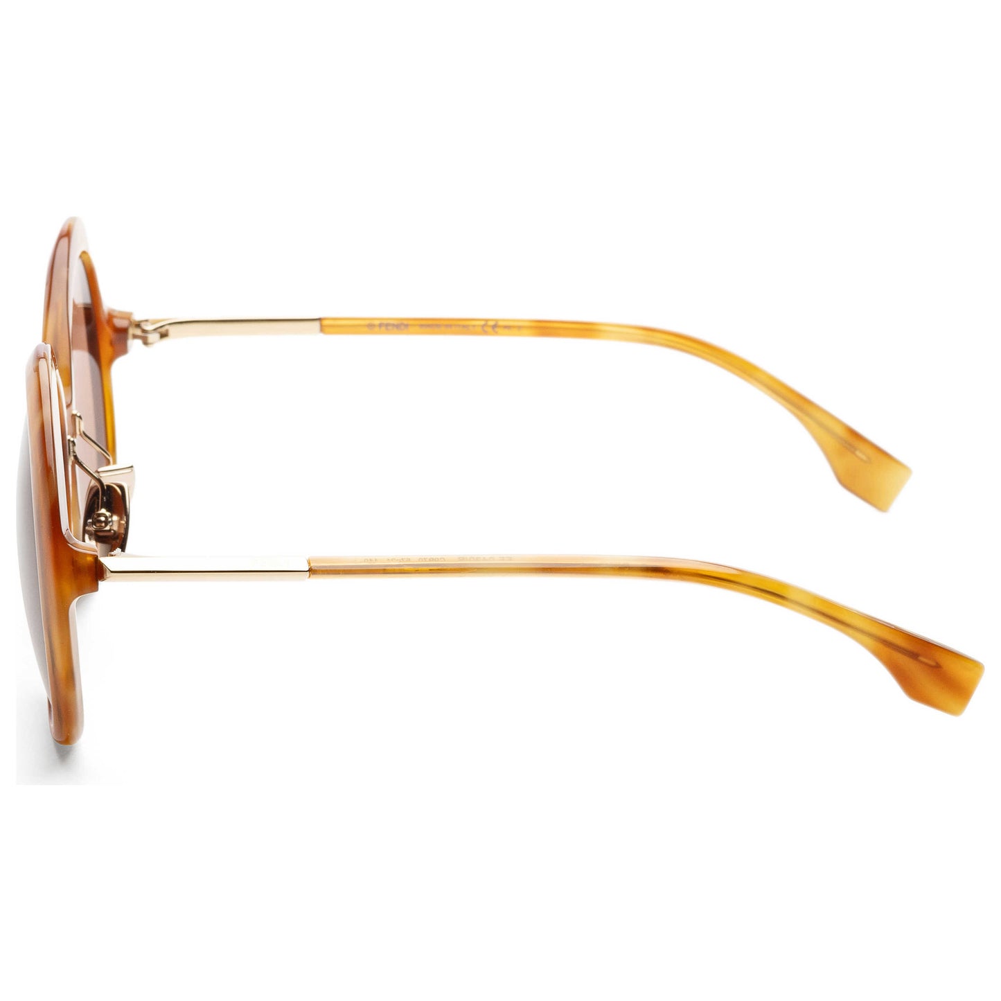 Left view of Fendi Fashion Women's Sunglasses FF-0430S-0C9B-70
