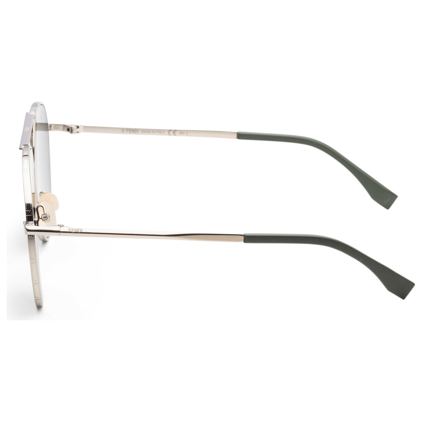 Left view of Fendi Fashion Men's Sunglasses FF-M0028S-03YG-61