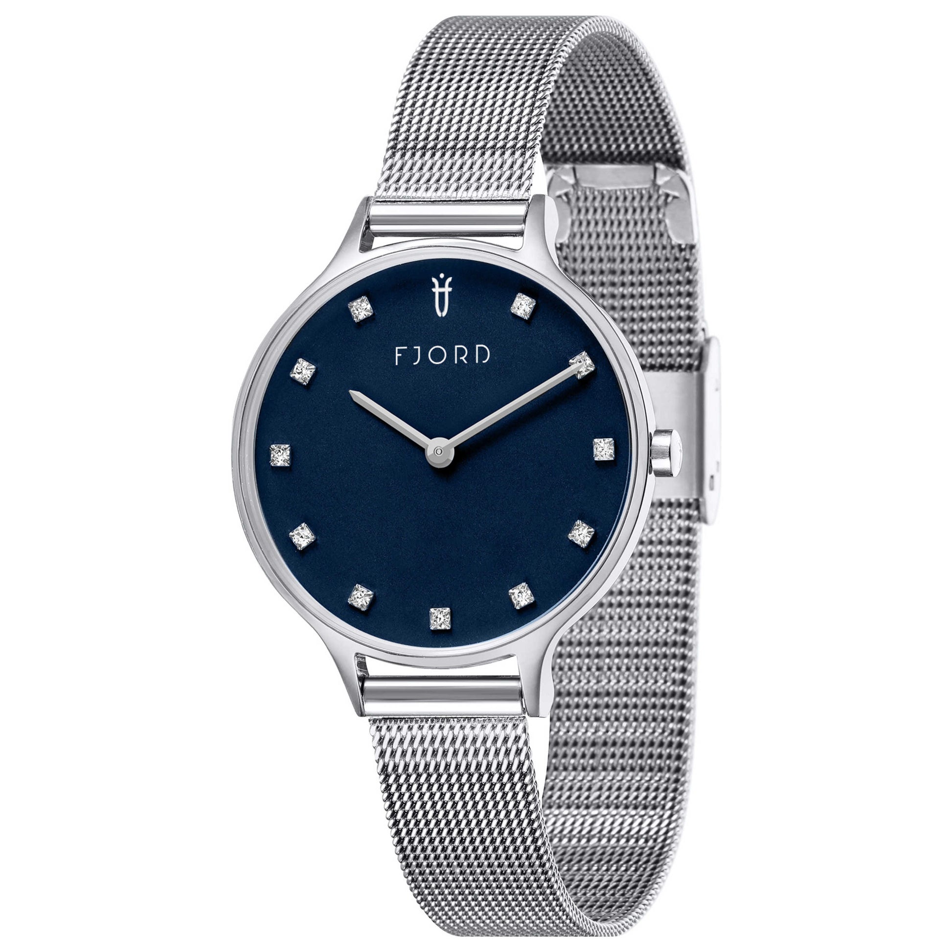 Front view of Fjord Gyda Women's Quartz Watch FJ-6054-44