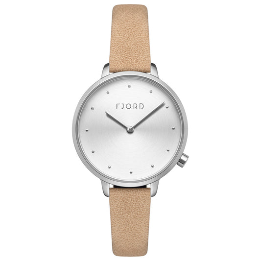 Front view of Fjord Gyda Women's Quartz Watch FJ-6060-01