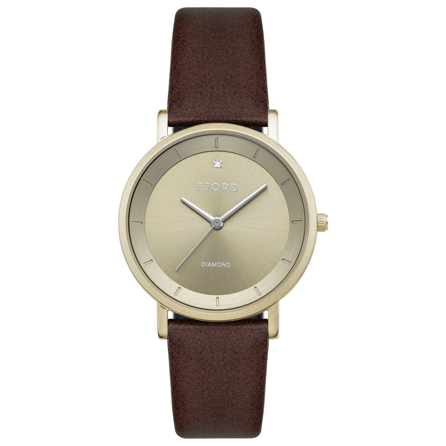 Front view of Fjord Jensen Women's Quartz Watch FJ-6062-03