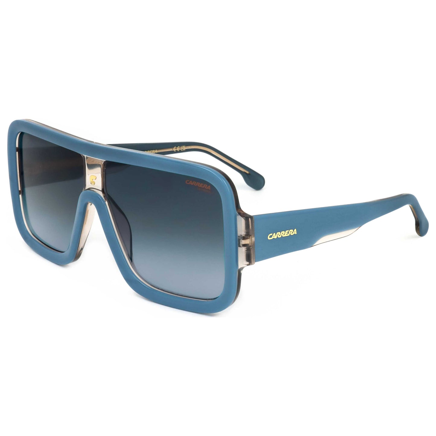 Front view of Carrera Unisex Sunglasses FLAGLAB14-YRQ-62