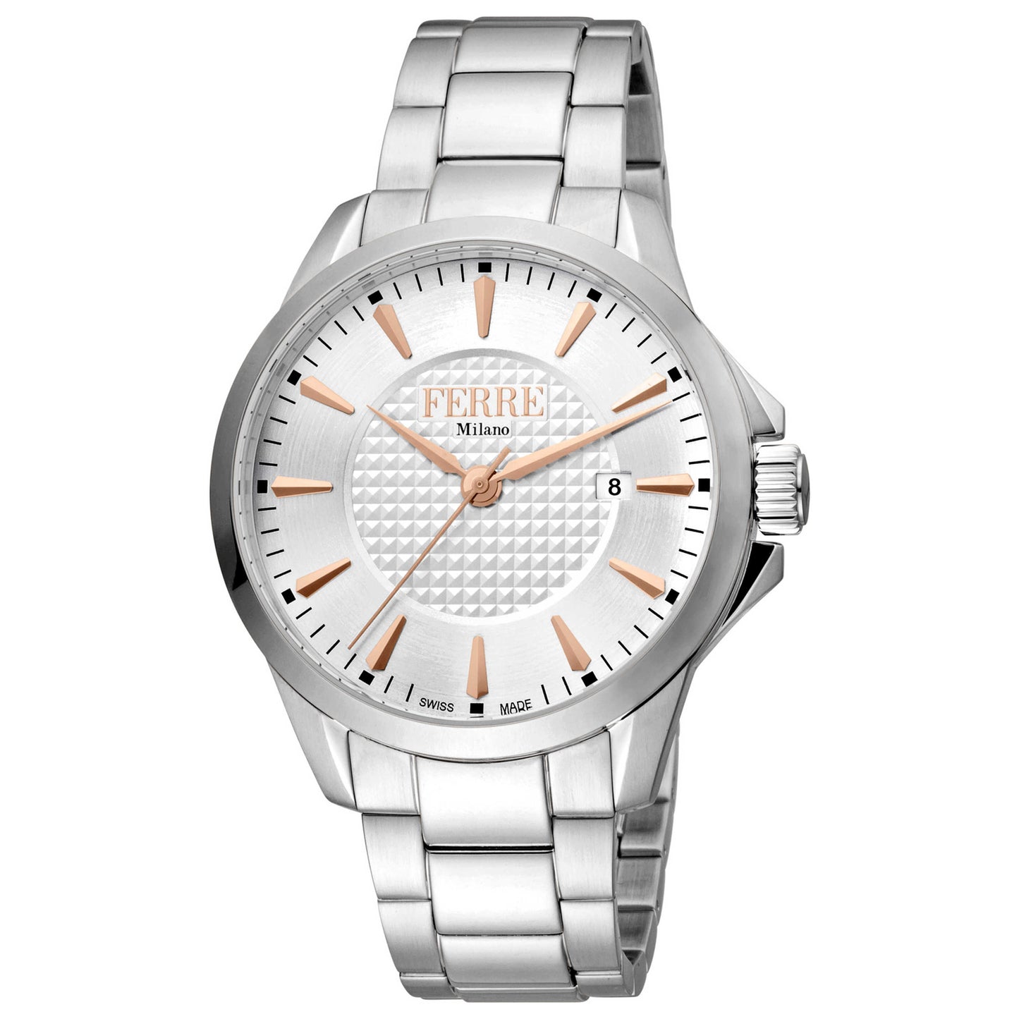 Front view of Ferre Milano Fashion Men's Quartz Watch FM1G157M0041