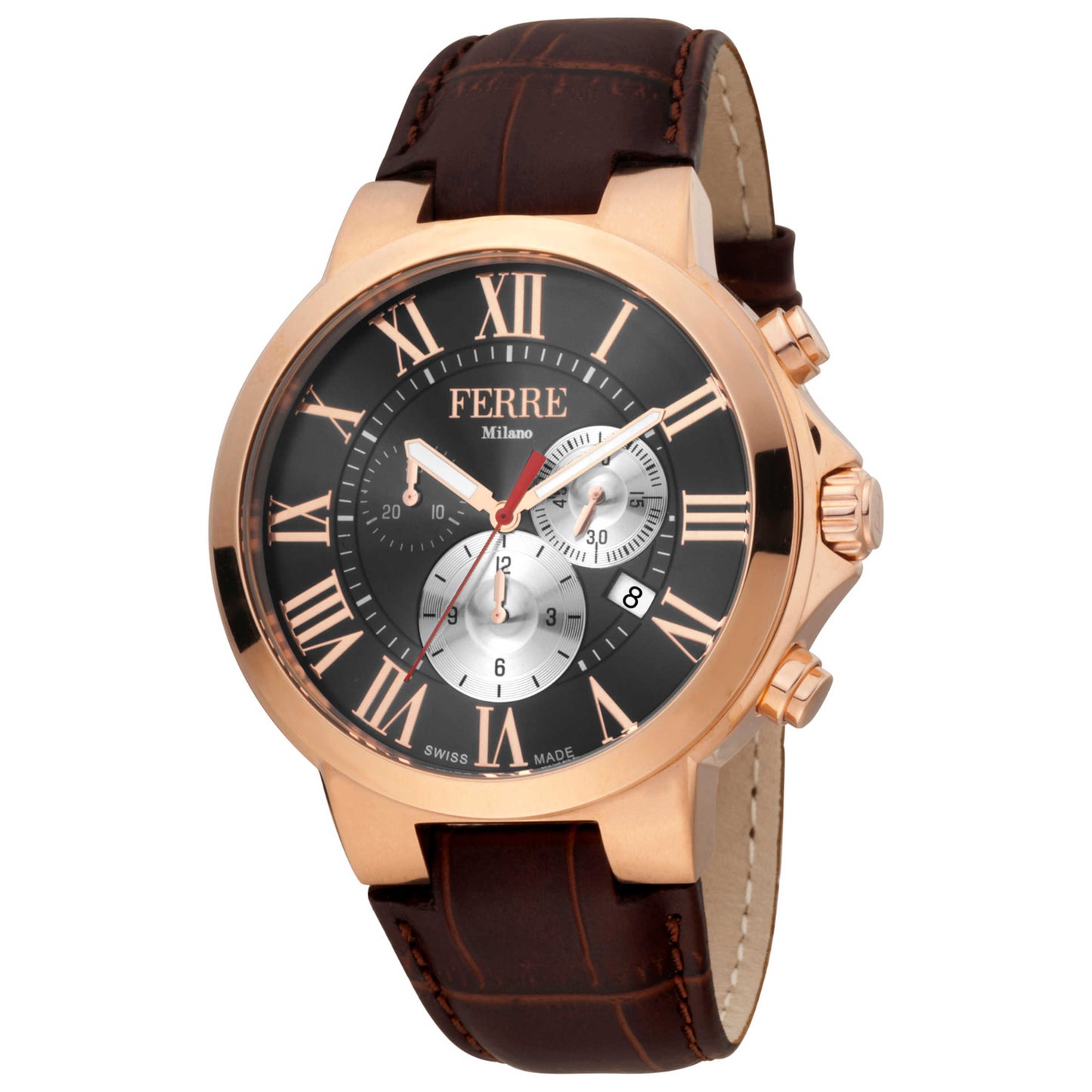 Front view of Ferre Milano Classic Men's Quartz Watch FM1G177L0031