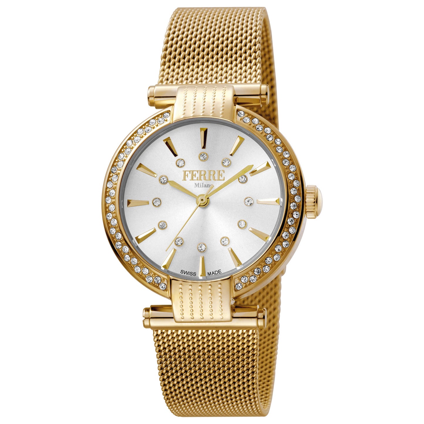 Front view of Ferre Milano Quartz Women's Quartz Watch FM1L096M0061