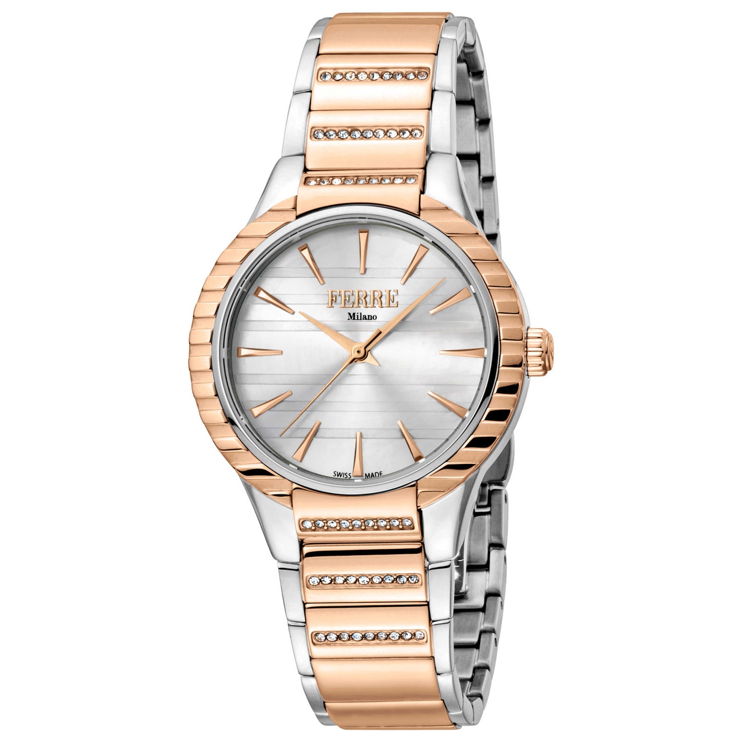 Front view of Ferre Milano Letizia Women's Quartz Watch FM1L114M0101