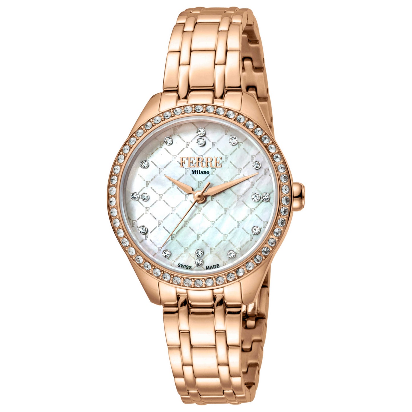 Front view of Ferre Milano Classic Women's Quartz Watch FM1L116M0081