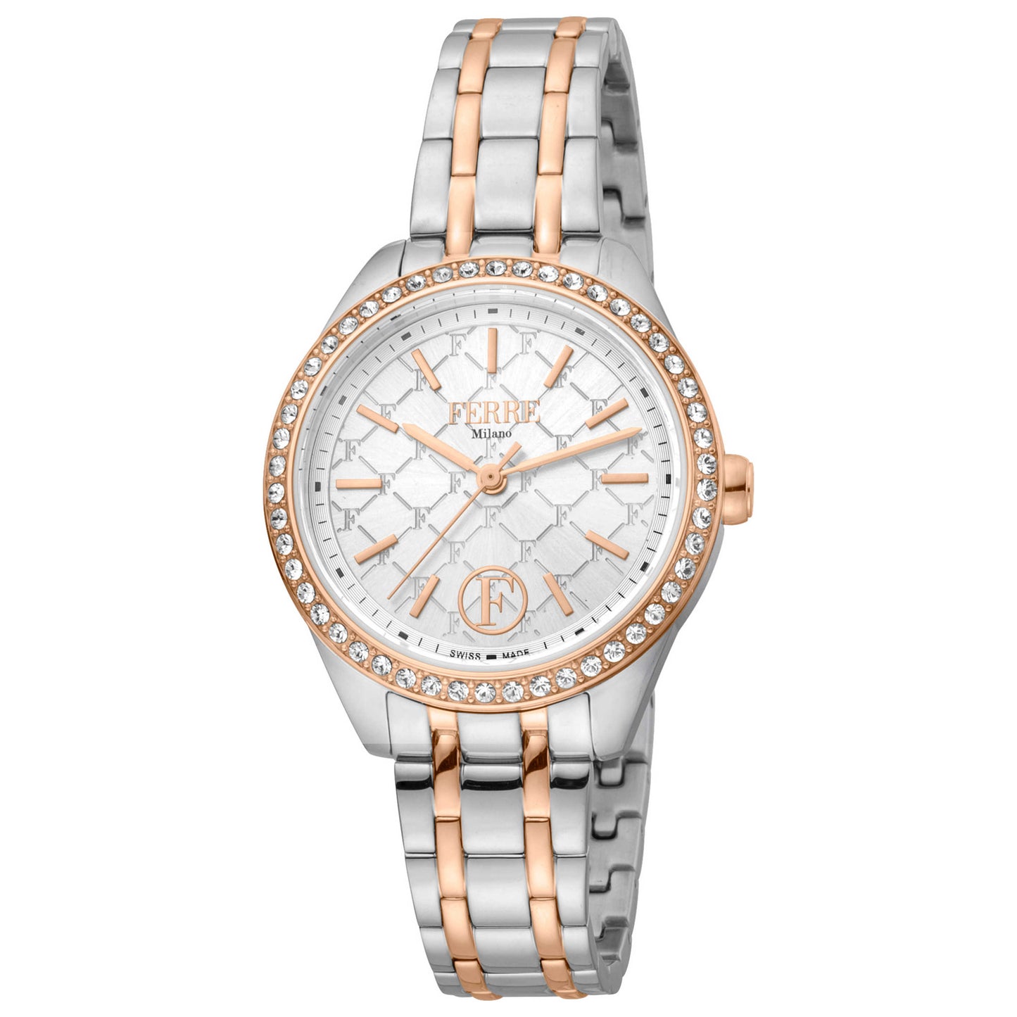 Front view of Ferre Milano Fashion Women's Quartz Watch FM1L116M0291