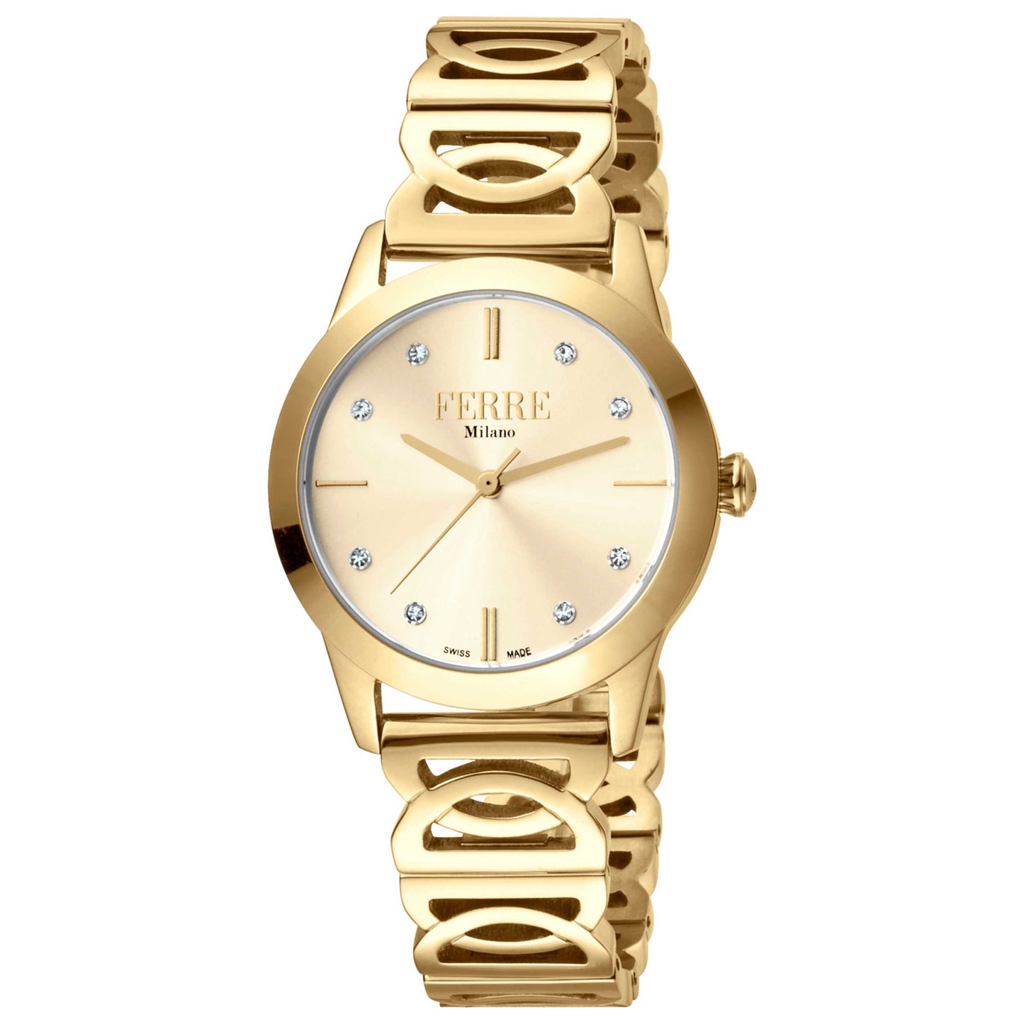 Front view of Ferre Milano Classic Women's Quartz Watch FM1L126M0241