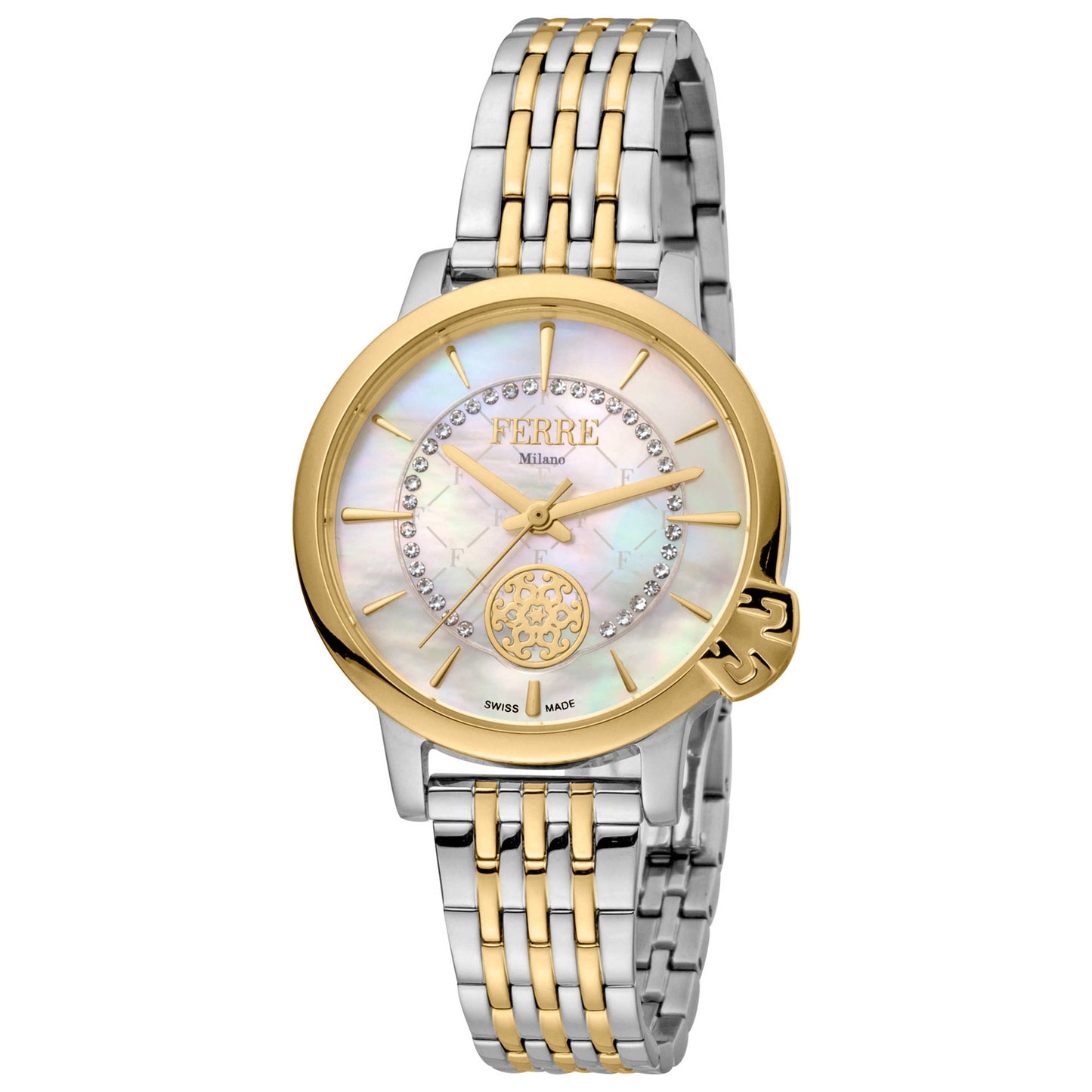 Front view of Ferre Milano Classic Women's Quartz Watch FM1L150M0091